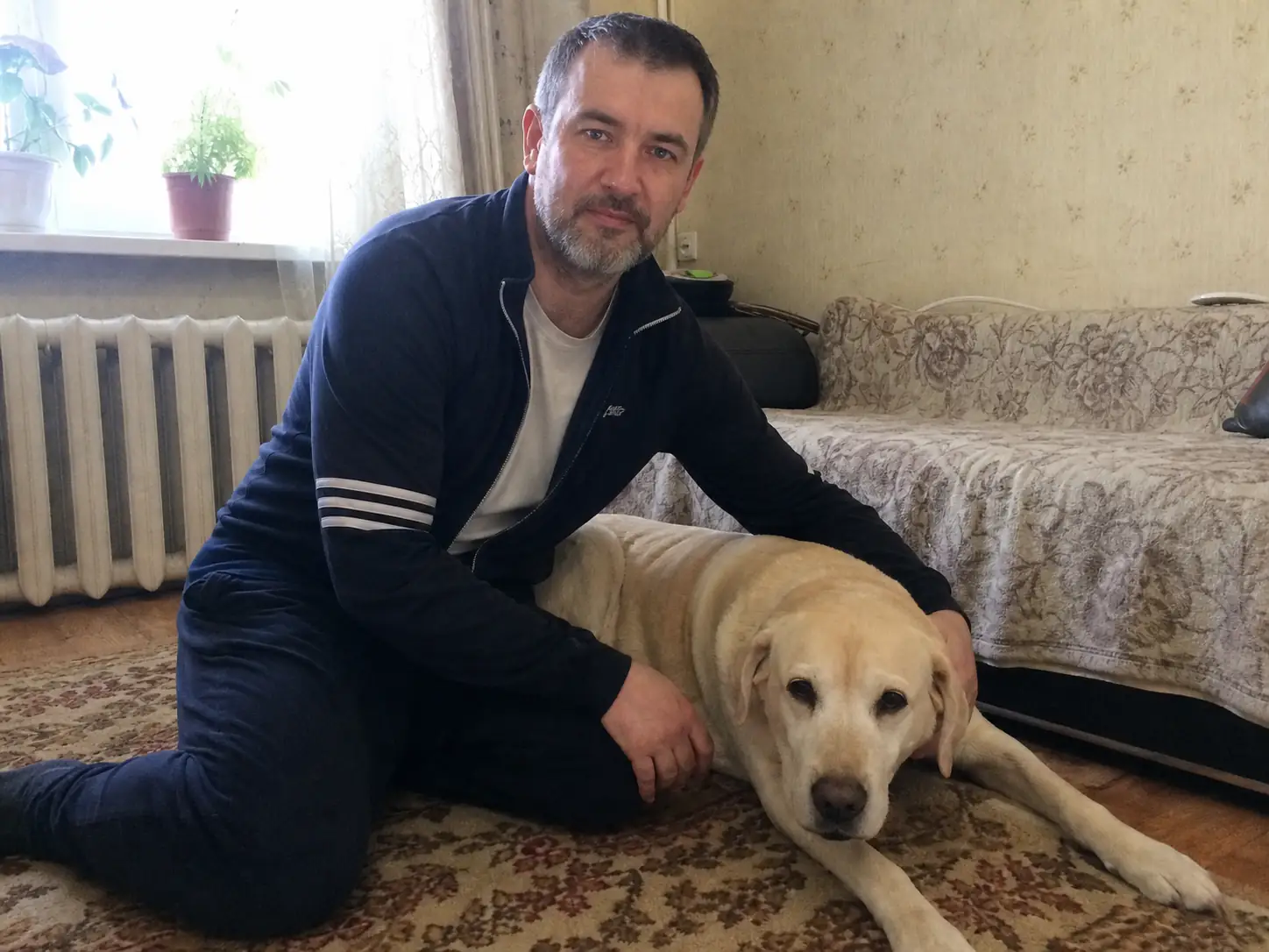 Игорь, крупная возрастная собака, СЗАО