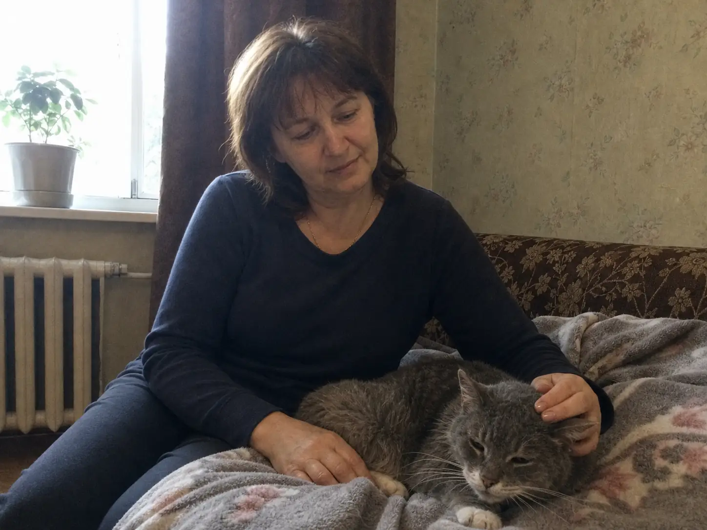 Ольга, кот с сердечной недостаточностью, Москва